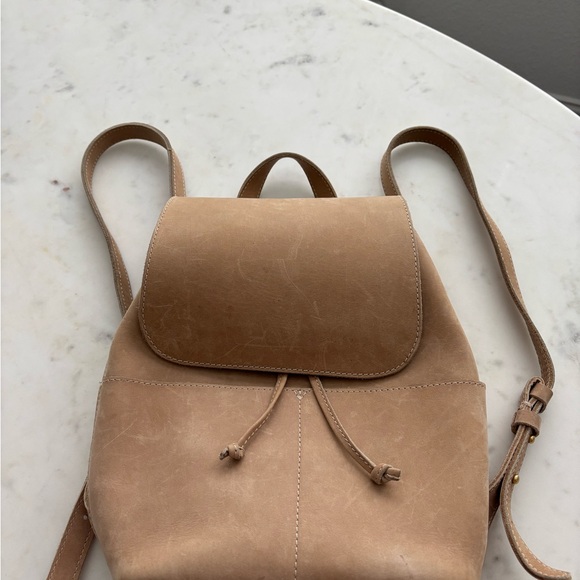 Parker Clay Abby Leather Backpack, sand (no longer available in this color) - Picture 8 of 8